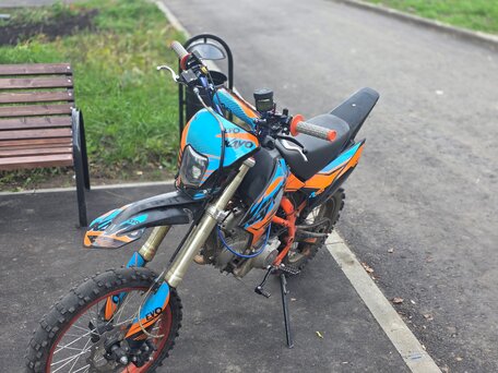 2024 Kayo Evolution YX125EM, синий, 60000 рублей, вид 1
