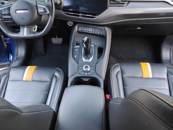 2020 Haval F7x I, синий - вид 13