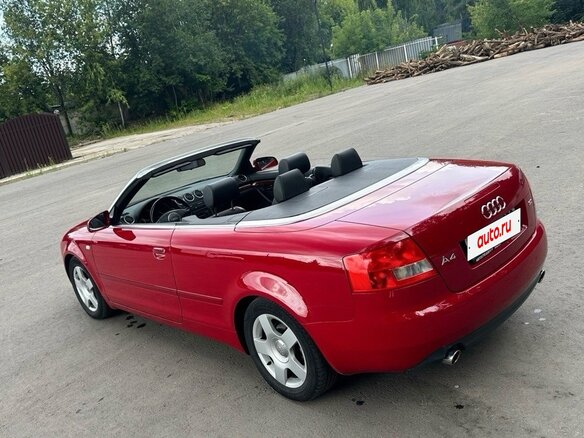 2003 Audi A4 II (B6), красный - вид 5
