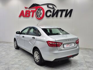 2016 Lada (ВАЗ) Vesta I, серебристый, 756000 рублей, вид 5