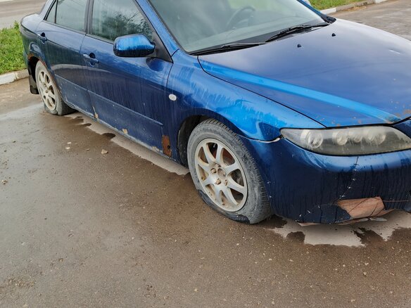 2005 Mazda 6 I (GG), зелёный, 200000 рублей - вид 4