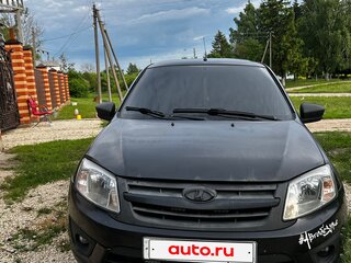 2015 Lada (ВАЗ) Granta I, чёрный, 280000 рублей, вид 4