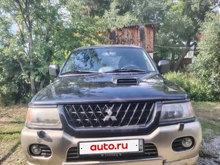 2003 Mitsubishi Pajero Sport I, чёрный, 950000 рублей, вид 3