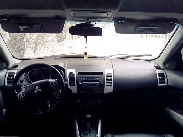 2007 Mitsubishi Outlander II, серебристый, 1045000 рублей - вид 4
