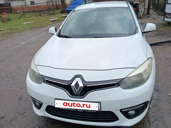 2013 Renault Fluence I Рестайлинг, белый, 595000 рублей - вид 1