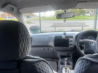 2002 Honda Civic VII, серебристый, 350000 рублей, вид 3