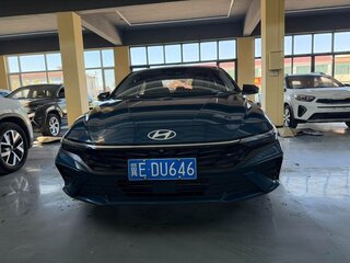2023 Hyundai Elantra VII (CN7) Рестайлинг, синий, 1580000 рублей, вид 2