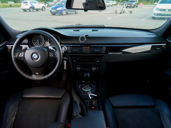 2005 BMW 3 серии 320d V (E90/E91/E92/E93), синий, 880000 рублей - вид 13