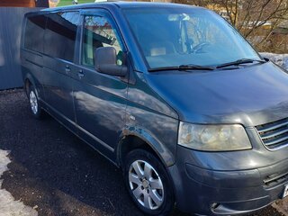 2008 Volkswagen Caravelle LWB Long T5, серый, 1100000 рублей, вид 2