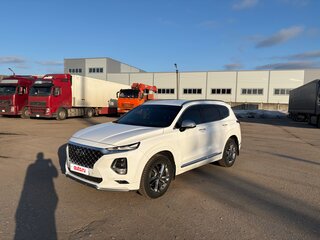 2019 Hyundai Santa Fe IV, белый, 3050000 рублей, вид 1