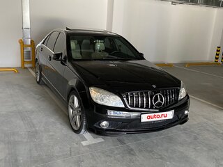 2007 Mercedes-Benz C-Класс 350 III (W204), чёрный, 750000 рублей, вид 3
