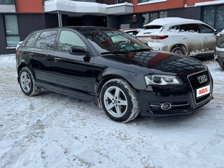 2011 Audi A3 II (8P) Рестайлинг 2, чёрный, 950000 рублей, вид 4