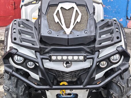 2014 BRP Can-Am Outlander 6x6 XU+ 650 T, серый, 1500000 рублей, вид 3