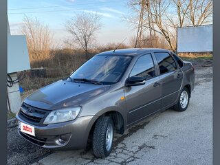 2014 Lada (ВАЗ) Granta I, коричневый, 350000 рублей, вид 1