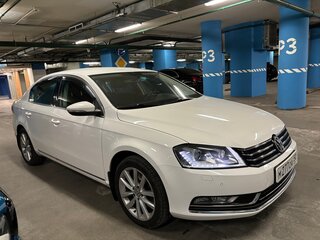 2013 Volkswagen Passat B7, белый, 1470000 рублей, вид 5