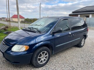 2001 Chrysler Voyager IV, синий, 650000 рублей, вид 1