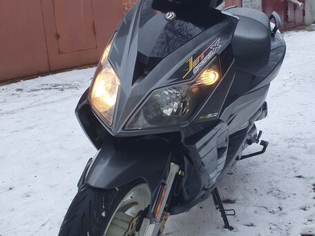 2008 Sym Jet SportX, чёрный, 85000 рублей, вид 4
