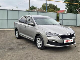2021 Skoda Rapid II, серебристый, 1870000 рублей, вид 2
