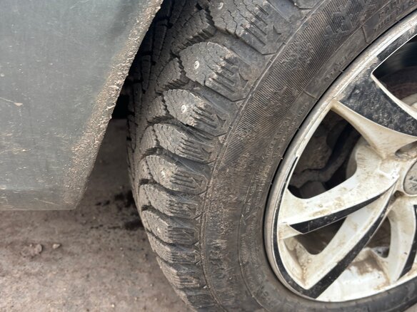 2008 Lada (ВАЗ) Kalina I, серый, 160000 рублей - вид 7