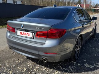 2017 BMW 5 серии 520d VII (G30/G31/G38), серый, 2590000 рублей, вид 5
