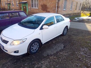 2008 Toyota Corolla X (E140, E150), белый, 540000 рублей, вид 1
