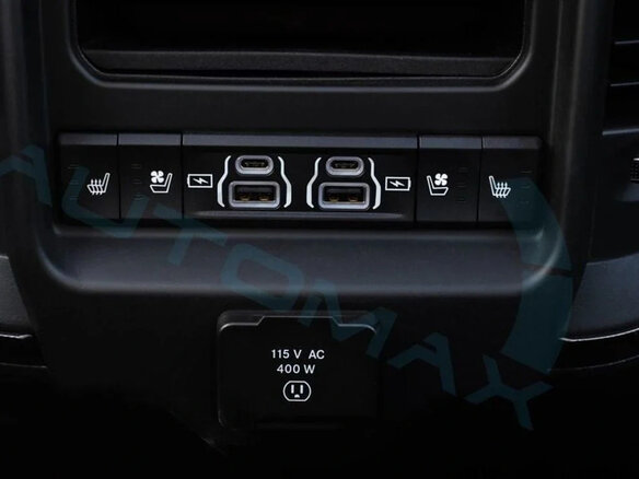 2026 Ram 1500 RHO V Рестайлинг, чёрный - вид 13
