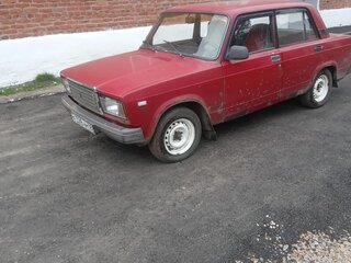 1998 Lada (ВАЗ) 2107, красный, 45000 рублей, вид 5