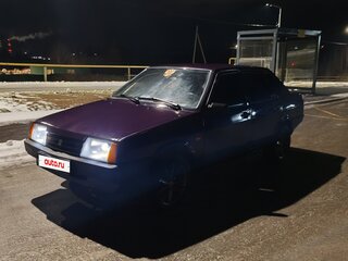1997 Lada (ВАЗ) 21099, фиолетовый, 130000 рублей, вид 2