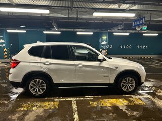 2015 BMW X3 28i xDrive II (F25) Рестайлинг, белый, 2250000 рублей, вид 3