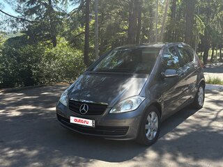 2009 Mercedes-Benz A-Класс 180 II (W169) Рестайлинг, серый, 750000 рублей, вид 1