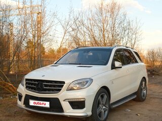 2014 Mercedes-Benz M-Класс AMG 63 AMG III (W166), белый, 3600000 рублей, вид 1