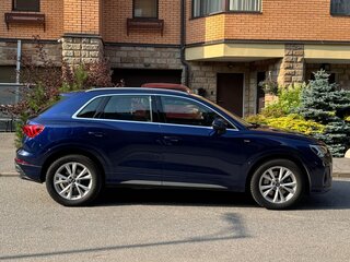 2021 Audi Q3 40 TFSI II (F3), синий, 1950000 рублей, вид 4