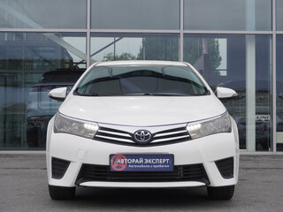 2014 Toyota Corolla XI (E160, E170, E180), белый, 965000 рублей, вид 2