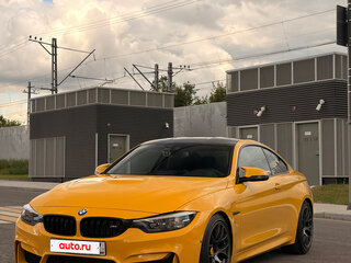 2019 BMW M4 Competition Package F82/F83 Рестайлинг, жёлтый, 6000000 рублей, вид 4