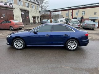 2021 Audi A4 40 TFSI V (B9) Рестайлинг, синий, 2339647 рублей, вид 4