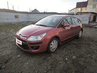 2009 Citroen C4 I Рестайлинг, красный, 358000 рублей, вид 3