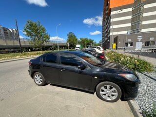 2010 Mazda 3 II (BL), чёрный, 750000 рублей, вид 3