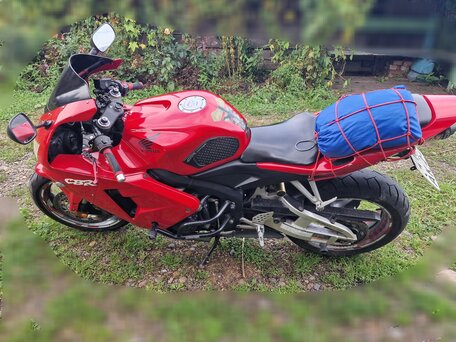 2006 Honda CBR 600RR, красный, 530000 рублей, вид 3