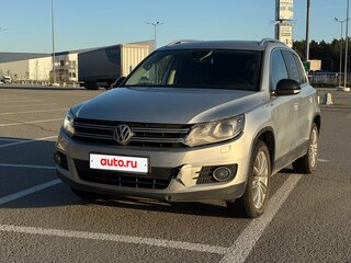 2013 Volkswagen Tiguan I Рестайлинг, серебристый, 1190000 рублей, вид 1