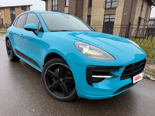2019 Porsche Macan I Рестайлинг, голубой, 4800000 рублей, вид 4
