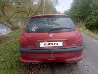 2004 Peugeot 206, красный, 150000 рублей, вид 5