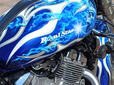 1996 Yamaha Royal Star, синий, 450000 рублей, вид 2