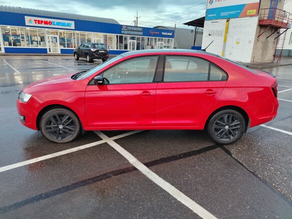 2017 Skoda Rapid I Рестайлинг, пурпурный - вид 7