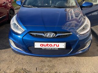 2014 Hyundai Solaris I, синий, 765000 рублей, вид 2