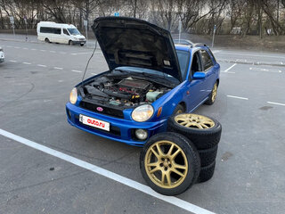 2002 Subaru Impreza WRX II, синий, 900000 рублей, вид 1