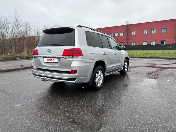 2012 Toyota Land Cruiser 200 Series Рестайлинг 1, серебристый - вид 21