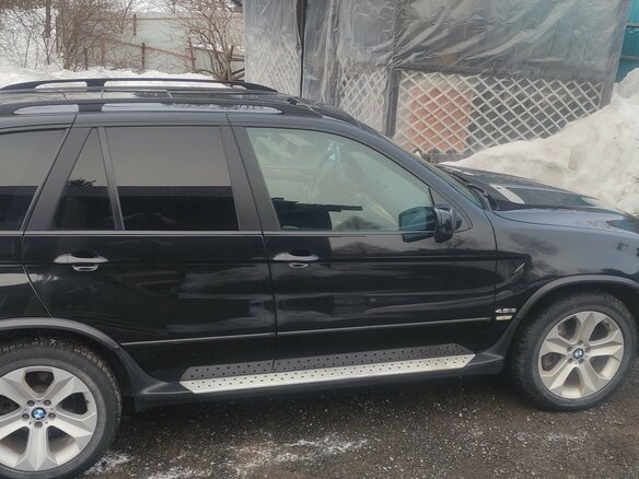 2006 BMW X5 4.8is I (E53) Рестайлинг, чёрный, 1799999 рублей - вид 27