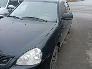 2008 Lada (ВАЗ) Priora I, чёрный, 260000 рублей, вид 1