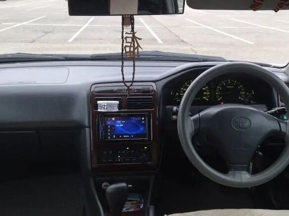 1999 Toyota Corona Premio X (T210), синий, 500000 рублей - вид 8