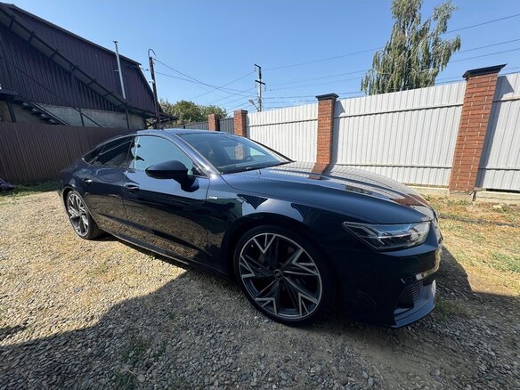 2019 Audi A7 50 TDI II (4K), синий, 5300000 рублей - вид 15